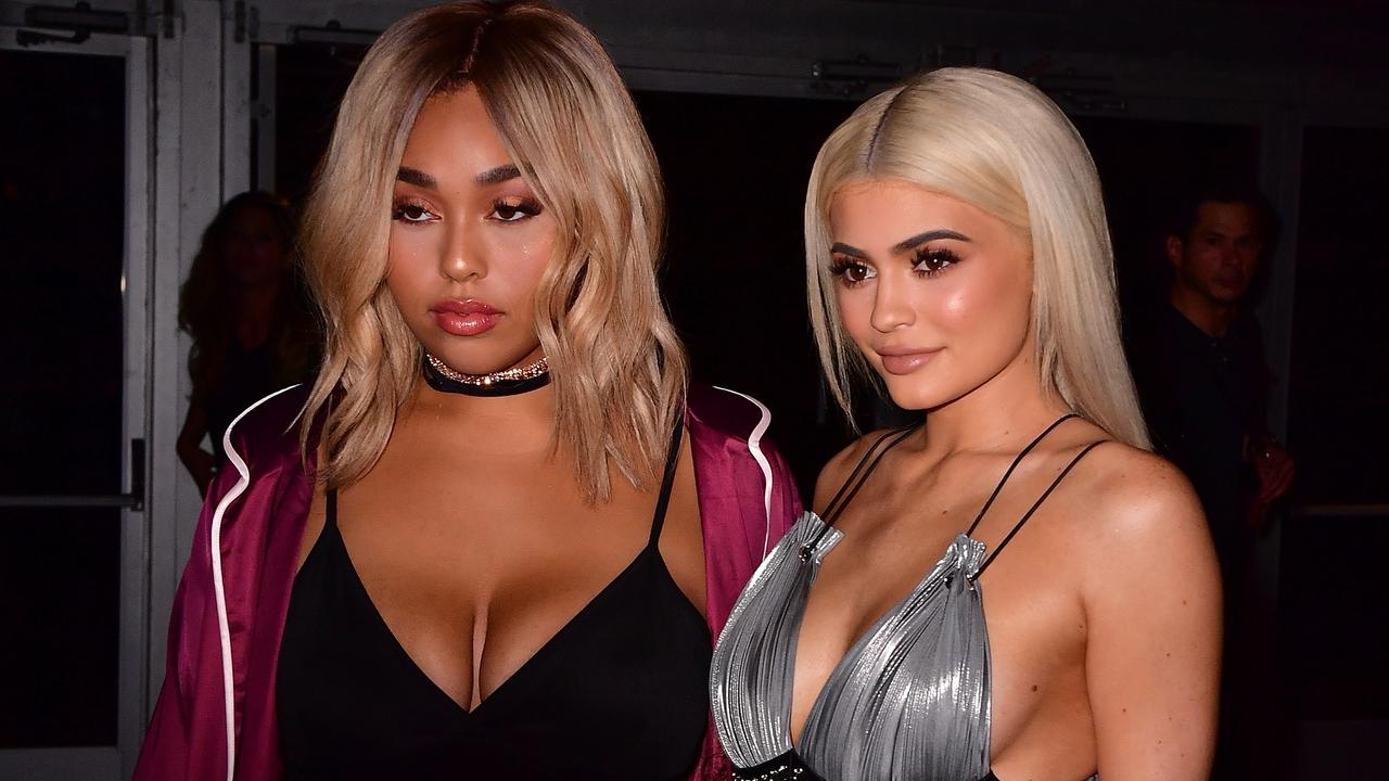 Ex-besties, Jordyn and Kylie. Picture: James Devaney/GC Images