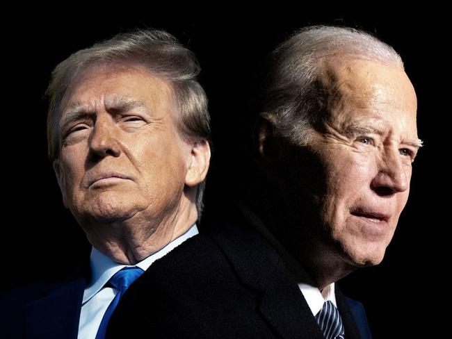 Joe Biden and Donald Trump.