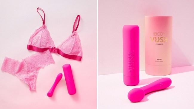 The Instagram post announced Cotton On Body's collaboration with sex toy maker Vush. Photo: Cotton On Body