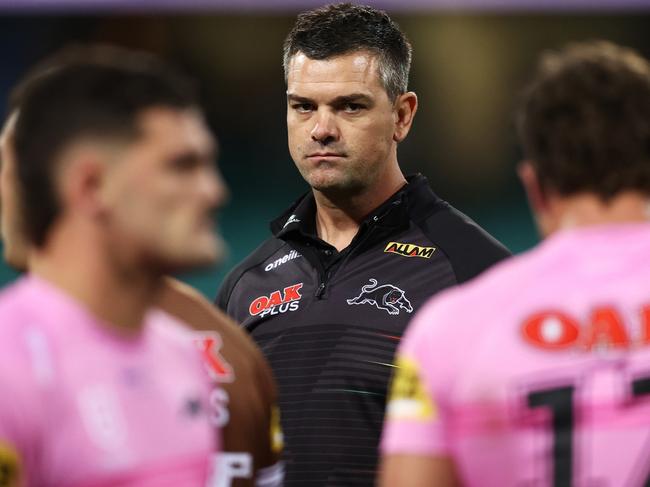 The Tigers have placed a huge offer in front of Panthers assistant coach Cameron Ciraldo. Picture: Matt King/Getty Images