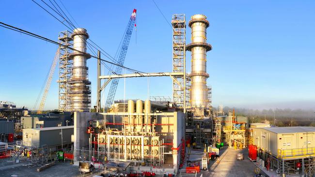 ** HOLD FOR NETWORK - 23/12/24 **Turbine stacks at the Hunter Power Project. Pic Credit -  Snowy Hydro Ltd