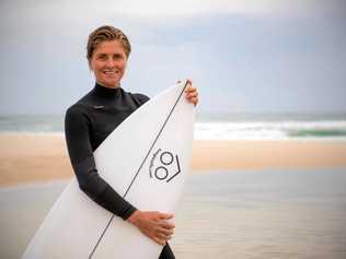 SURF VETERAN: Lennox Head surfer Jodie Cooper showed she has what it takes with a strong fifth place in the women;s event at the recent World Masters surfing event in Portugal. Picture: Supplied