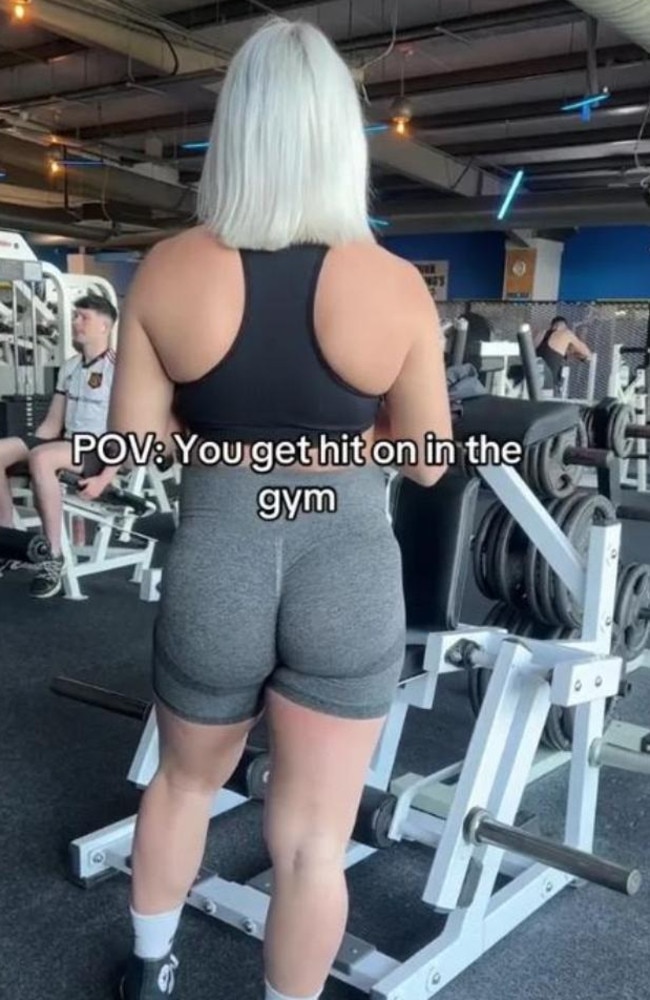 She posted about her experiences at the gym.