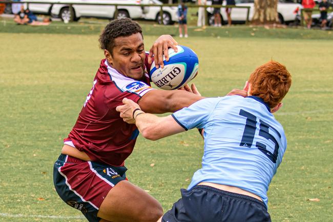 Super Rugby Under-19s action between the Reds and Waratahs. Picture credit: James Auclair.