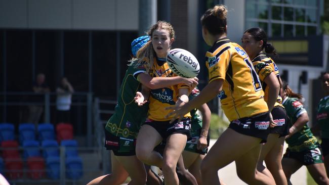 Harvey Norman under 19s game between the Ipswich Jets and Sunshine Coast Falcons. Saturday March 4, 2023. Picture, Nick Tucker.