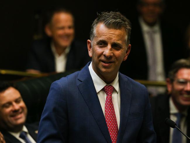 The Liberal candidate gave a shock health update. Picture: Newswire / Gaye Gerard – POOL via NCA Newswire