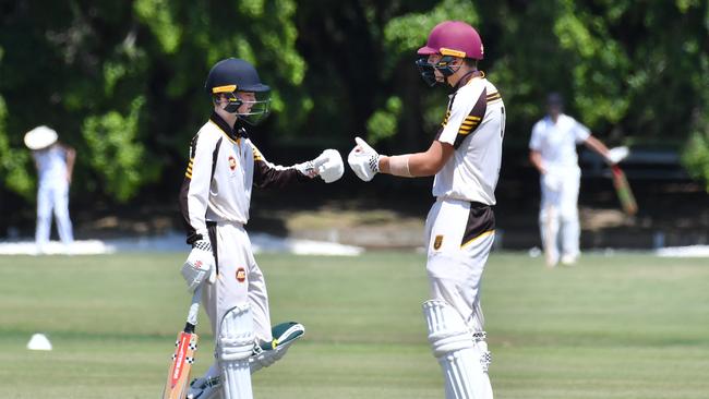 AIC First XI cricket between St Patrick's College and Padua College. Saturday February 3, 2024. Picture, John Gass