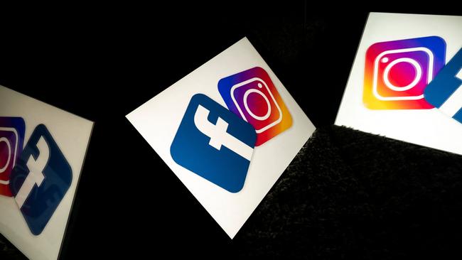 Facebook and Instagram prohibit children from using their apps before their teenage years, but the company’s future depends on ultimately recruiting them. Picture: AFP