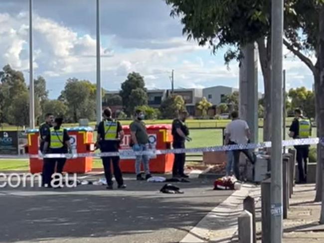 Police are investigating after a male was injured during an altercation in Point Cook on 15 April. Itâs believed the victim was approached by 6 males on Saltwater Boulevard about 1.30pm. Picture: Wyndham TV