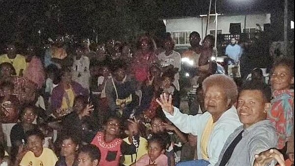 Another of Matilda Mary Fowler’s Instagram pictures showing the support she’s receiving from Kira Kira in Papua New Guinea. Photo: Instagram @maryfowlerrr