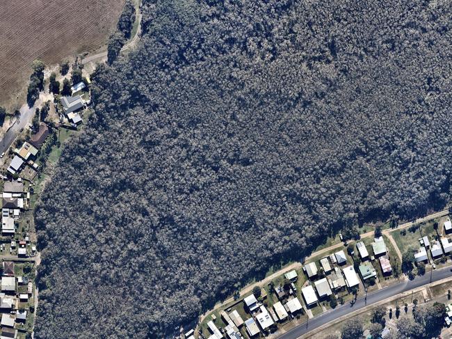 Harrington on the mid north coast in July, before the bushfires. Picture: Nearmap