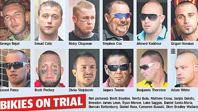 Six Alleged Bikies Accused Of Taking Part In The Broadbeach Bikie Brawl