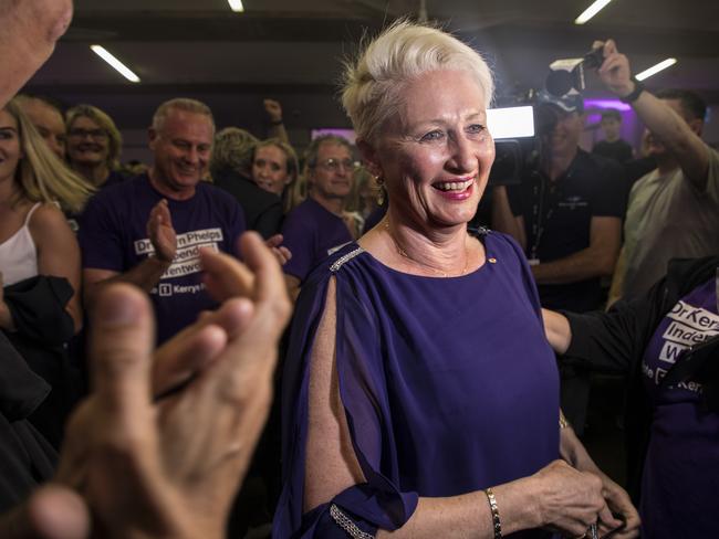 Kerryn Phelps’ win in Wentworth has caused major issues for the Coalition. Picture: AAP