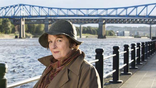 Brenda Blethyn in a scene from the TV series Vera. Supplied by ABC-TV.