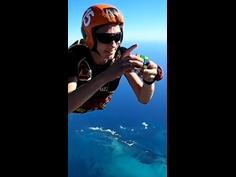 Aussie teen breaks Rubik's cube world record while skydiving