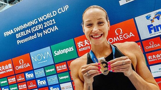 Australian Olympic Swimmer Madi Wilson. Picture: Instagram/ Supplied