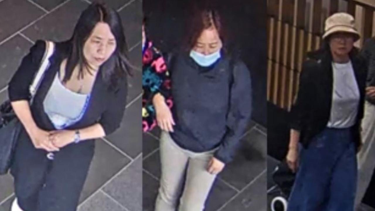 Police have released images of three women who they say can assist with the investigation. Picture: Supplied/ Victoria Police.