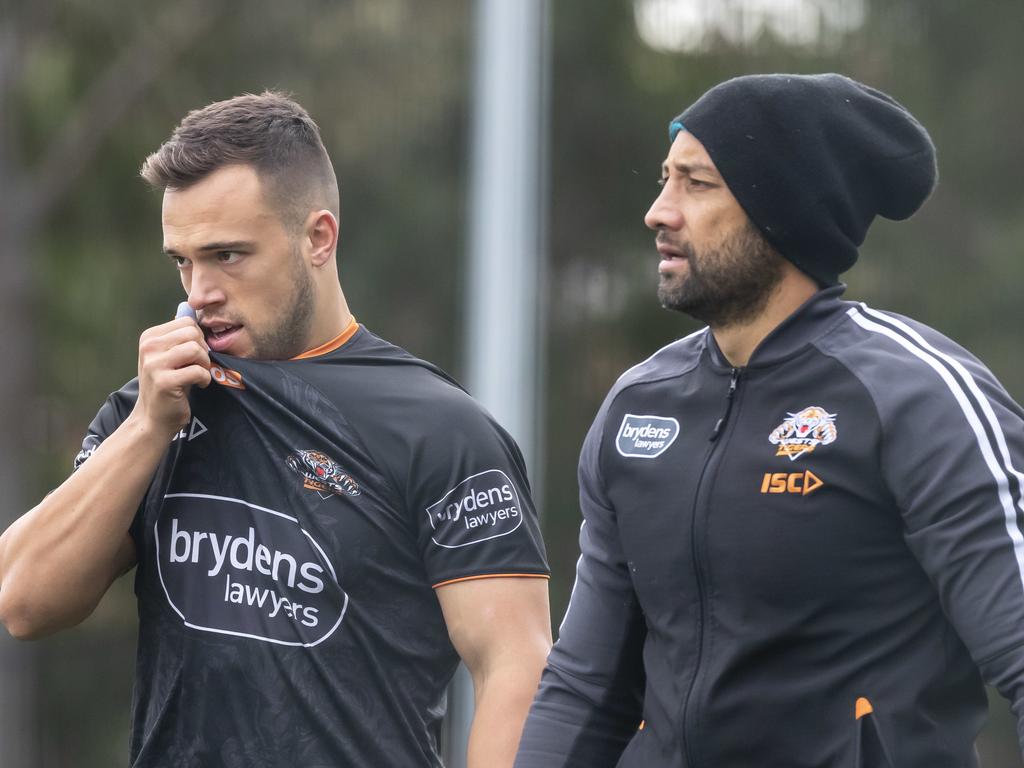 Luke Brooks has enjoyed working with Benji Marshall but is relishing a move to Manly.