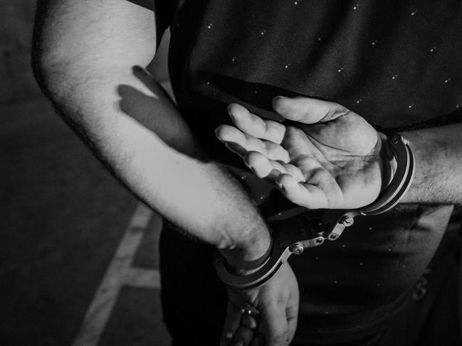 Handcuffs police arrest generic