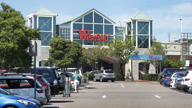 The man’s body was found in a chatrity bin at Westfield Tuggerah. Picture: Mark Scott