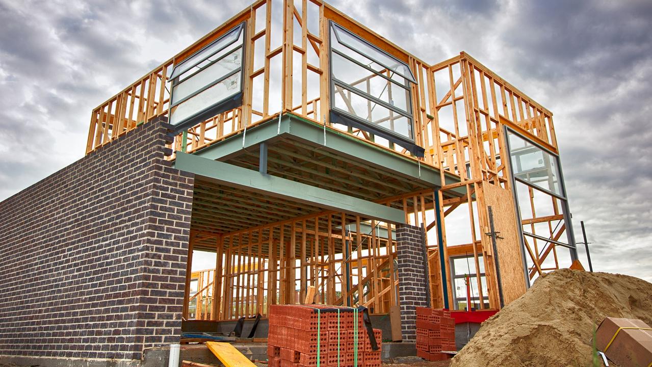Home under construction Picture: istock