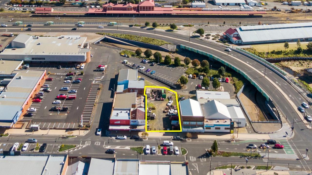 The site of where the old Lake Hotel used to stand on Ruthven Street in the Toowoomba CBD has hit the market through York Realty. Photos by Matt Edwards Photography