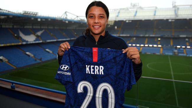 Matildas star Sam Kerr has signed for Chelsea, more than a decade after Kahlia Hogg was part of the English giant’s academy.