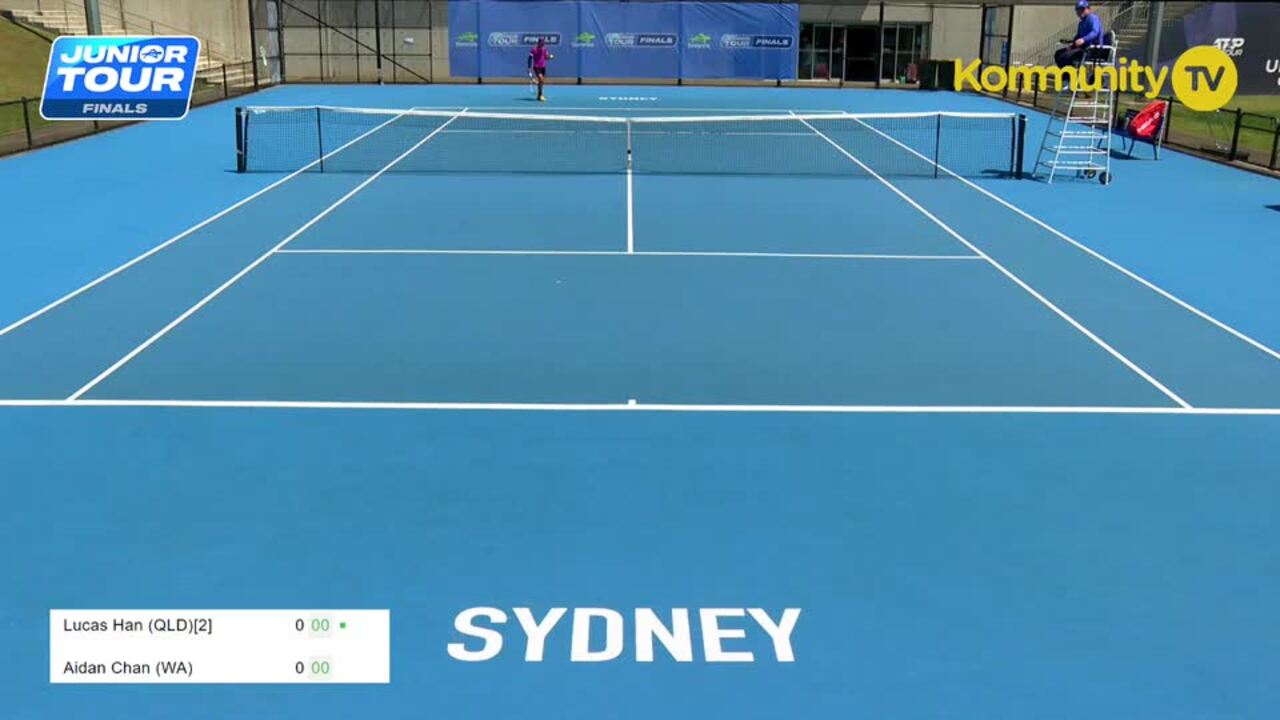 Replay: Lucas Han v Aidan Chan (U14 Boys Singles) – 2024 Tennis Australia Junior Tour Masters U12, U14 Day 3