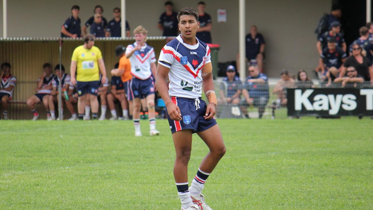 Brooklyn Rosemeyer of the Central Coast Roosters Laurie Daley Cup team. Picture: Kevin Merrigan