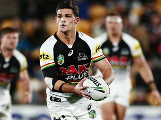 AUCKLAND, NEW ZEALAND - JULY 14:  Nathan Cleary of the Panthers in action during the round 19 NRL match between the New Zealand Warriors and the Penrith Panthers at Mt Smart Stadium on July 14, 2017 in Auckland, New Zealand.  (Photo by Anthony Au-Yeung/Getty Images)