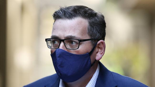 Daniel Andrews’ government appears to be very much on the back foot. Picture: Getty