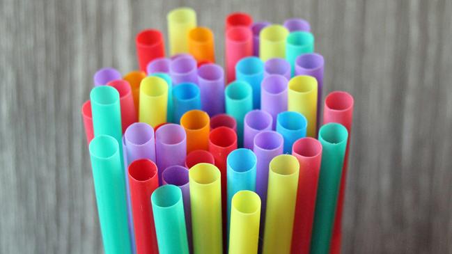 Plastic straws will be banned under the proposed law changes.