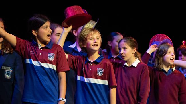 Geelong Schools Music and Movement Festival at Performing Arts Centre. Kardinia International College