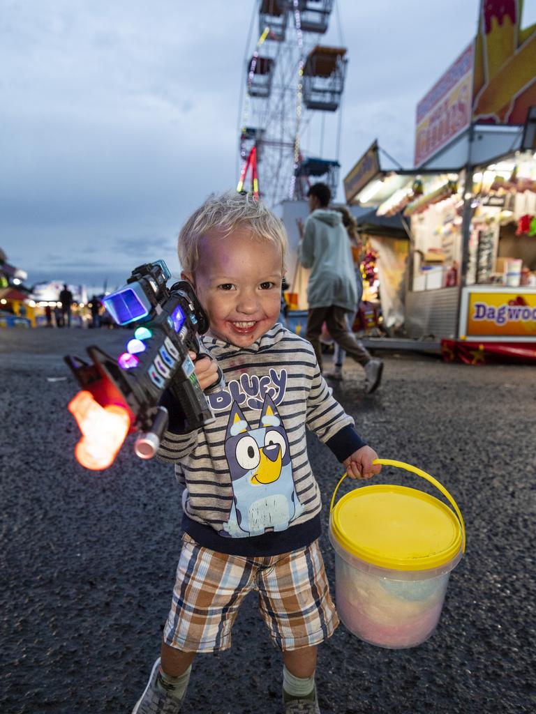 Flynn Christensen at the 2022 Toowoomba Royal Show, Saturday, March 26, 2022. Picture: Kevin Farmer