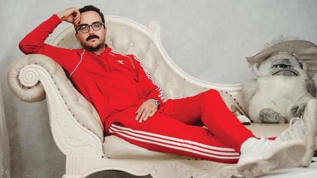 Daniel Muggleton is touring his show You May Be White, I May Be Crazy nationally. Supplied by Adelaide Fringe.