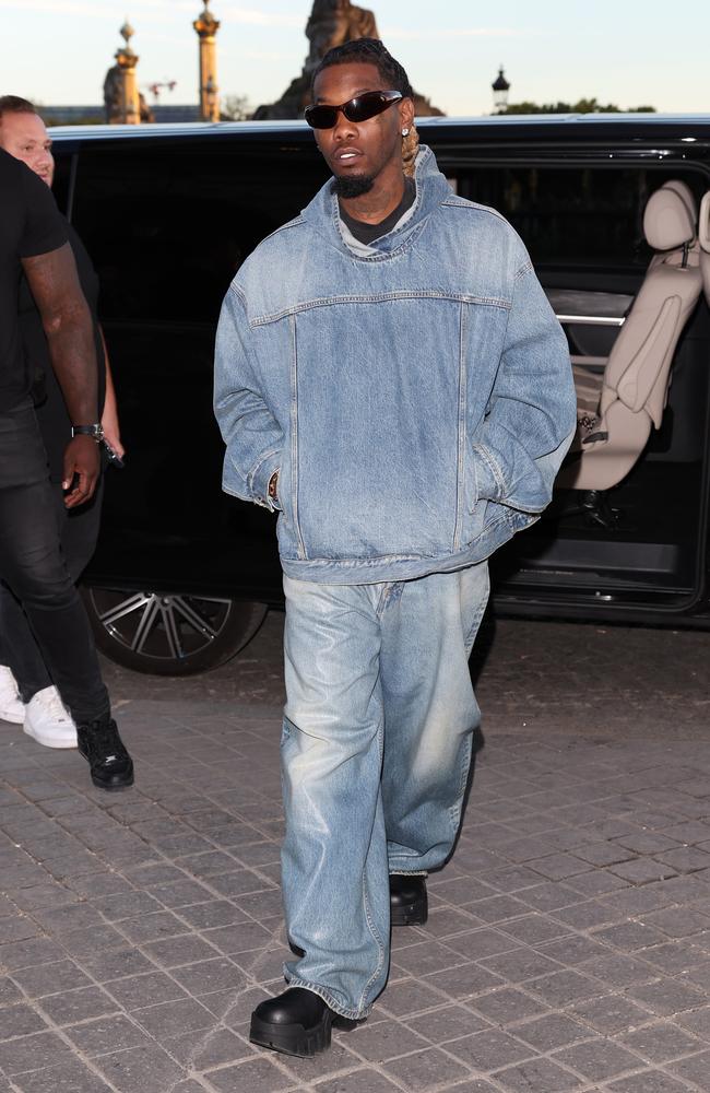 Rapper Offset. Picture: Getty Images For Balenciaga