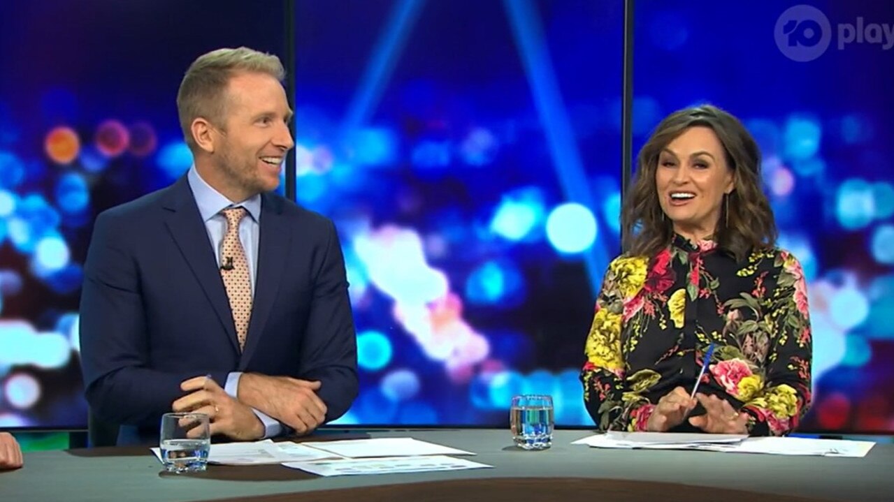 Lisa Wilkinson was shocked to learn about nude communal bathing. Picture: Channel 10