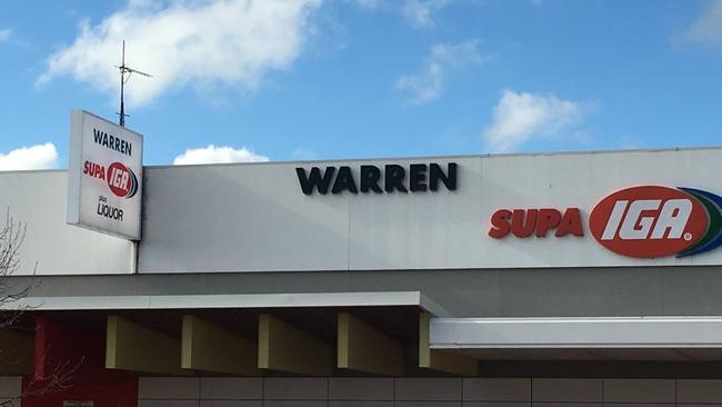 The man purchased lollies for the victims at Warren IGA, Judge Williams said. Picture: Facebook/Warren Supa IGA Supermarket