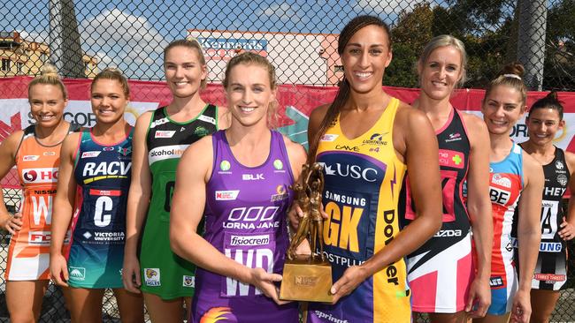 The Super Netball captains gathered in Sydney ahead of the competition.