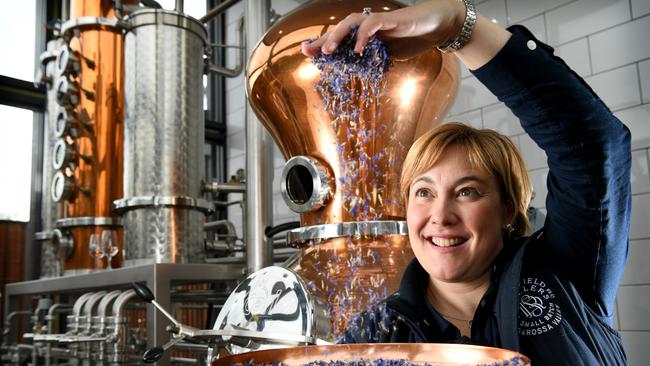 Nicole Durdin of Seppeltsfield Road Distillers. Picture: Tricia Watkinson