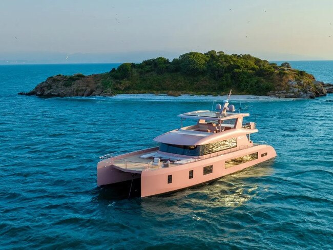 Picture: YouTube/NYPost via VisionF Yachts/SWNS