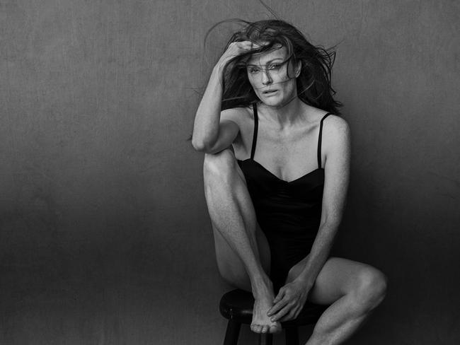 Julianne Moore also went minus makeup for the shoot. Picture: Peter Lindbergh/EPA/Pirelli