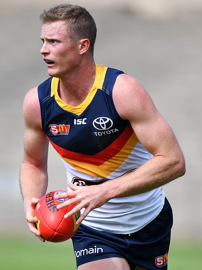 Former cricketer Alex Keath made his AFL debut this year.