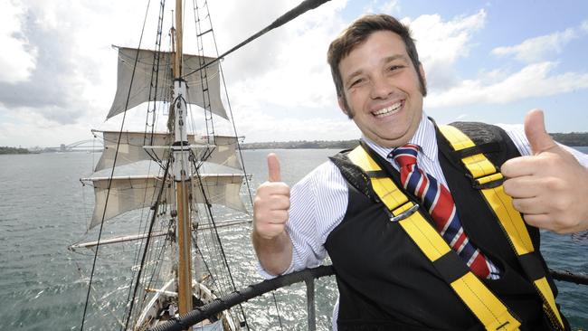 David Warne, a former owner of Tall Ships Australia in Sydney, operates Townsville Family Pools. Picture: File