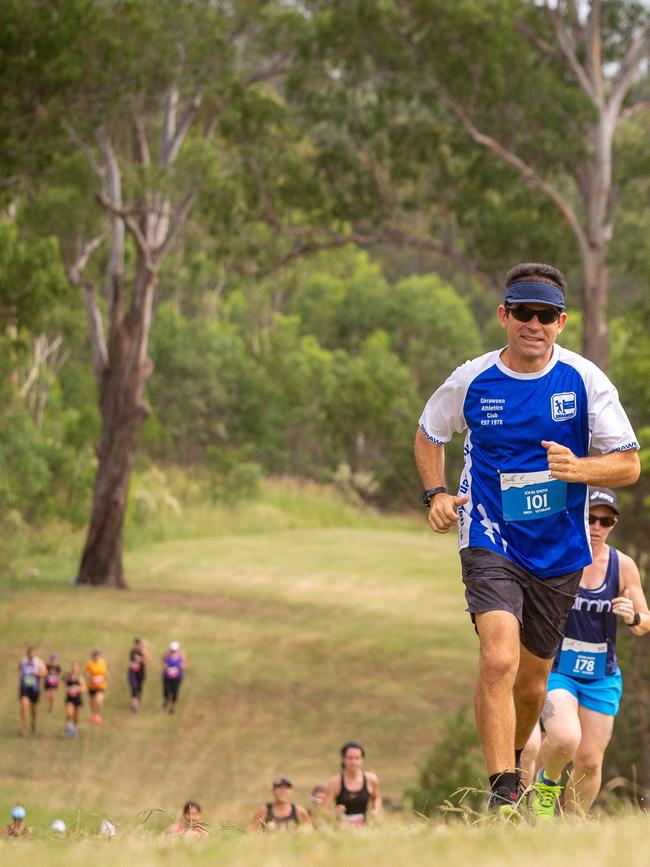 The Western Sydney Parklands Trail Run.