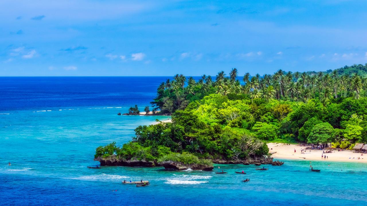 The ‘Island of love’ where the massacre took place. Picture: Alamy