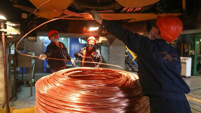 Copper looms as a key resource that is on the rise. Picture: Andrey Rudakov/Bloomberg