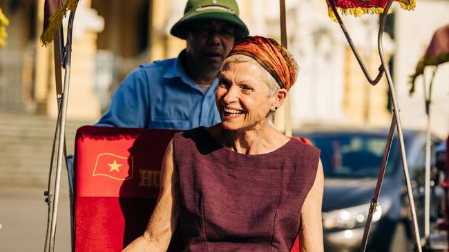 A solo woman traveller with Intrepid in Hanoi, Vietnam.