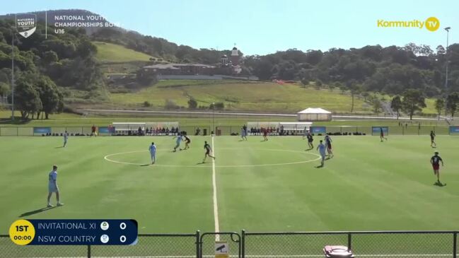 Replay: Invitational XI v NSW Country (16D) - Football Australia Boys National Youth Championships