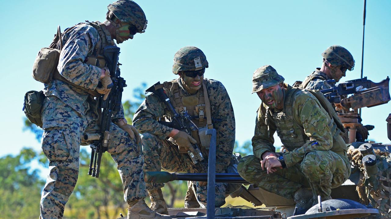 Troops combine to train | Townsville Bulletin